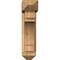 Ekena Millwork Merced Arts and Crafts Rough Sawn Bracket w/ Offset Brace, Western Red Cedar, 6"W x 20"D x 24"H BKT0604X20X24MRC03RWR - alternate 2